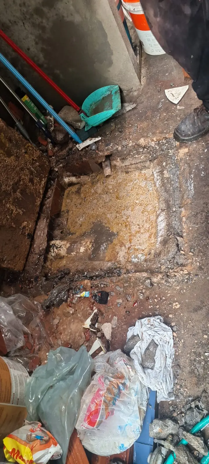 Limpeza de caixa de gordura